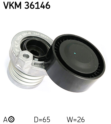 Tendicinghia, Cinghia Poly-V - VKM 36146 SKF